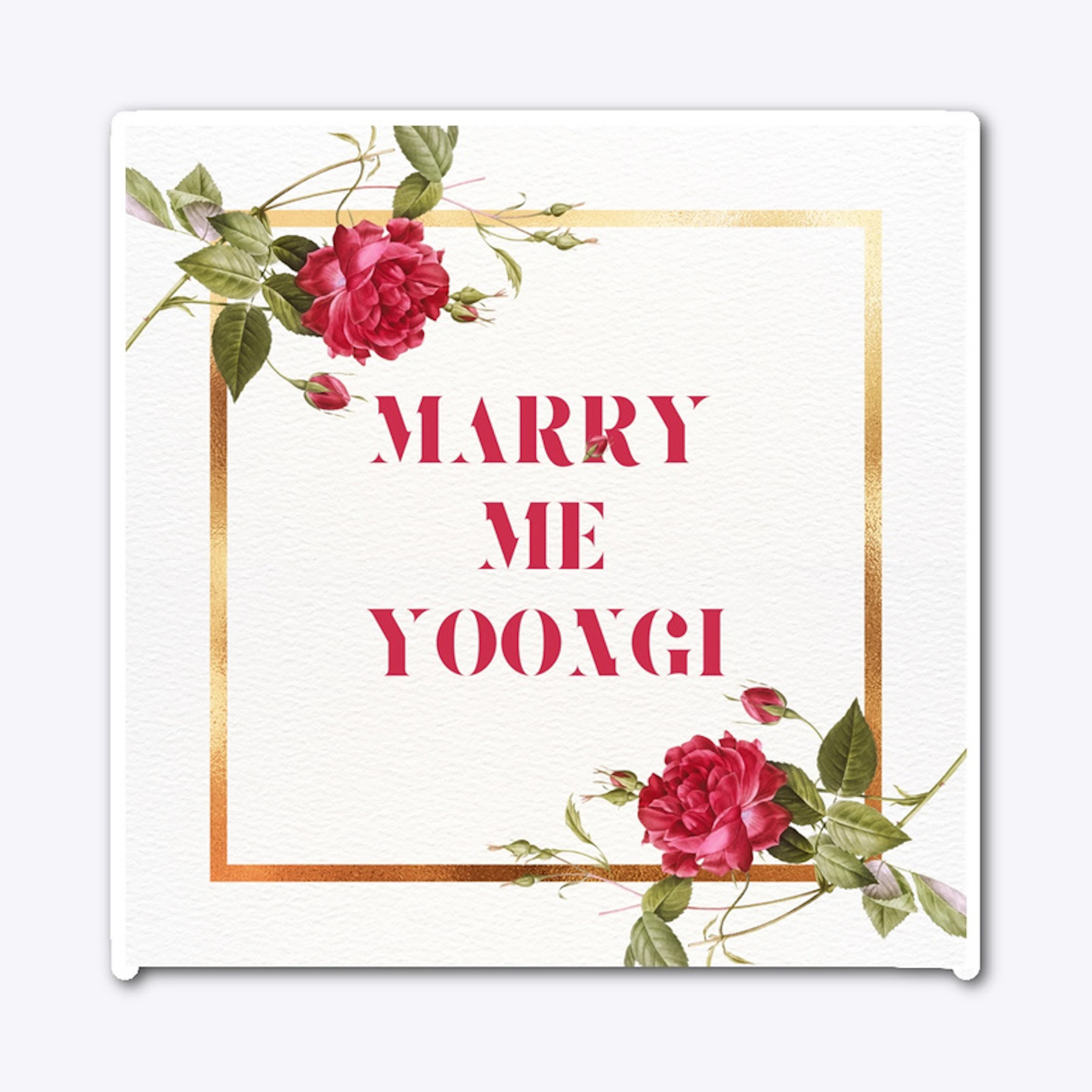 Marry Me Yoongi 